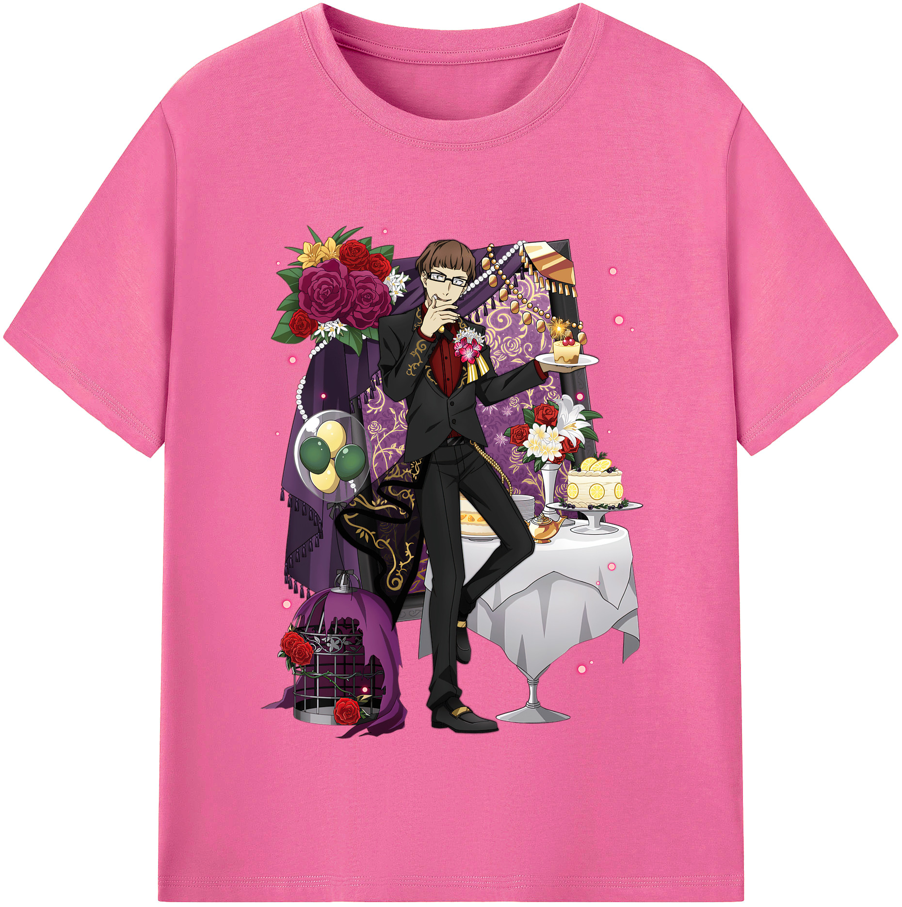 （画像用） 文豪ストレイドッグス Bungo Stray Dogs レディースカジュアルプリントTシャツ（綿100％）